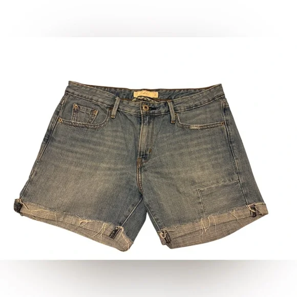 Levi's Blue Denim Women's Shorts - Picture 1 of 7